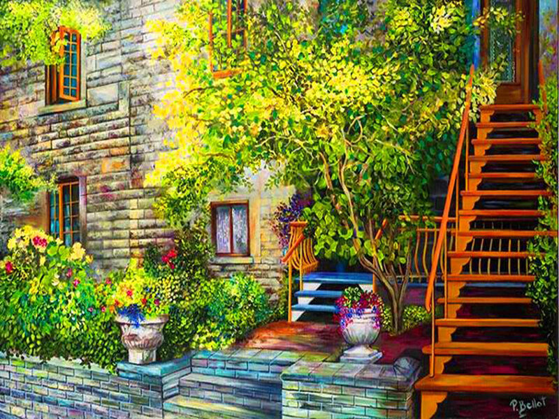 Stone House Garden — Green
