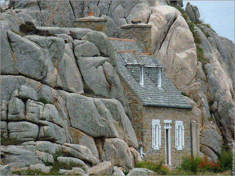 Stone House in Rocks