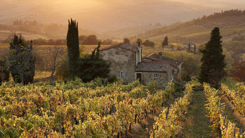 Stone House in Vineyard