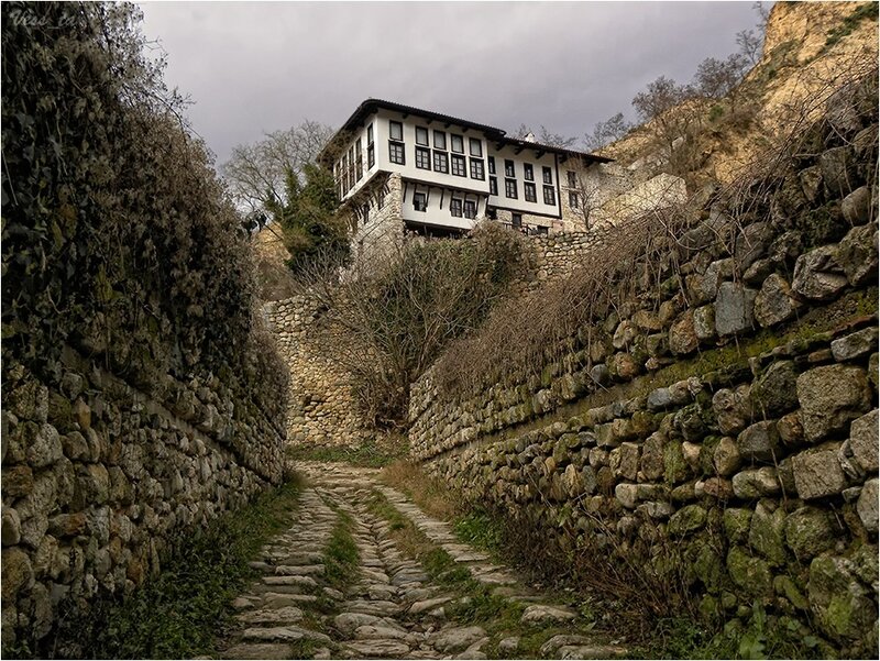 Stone House on Hillside