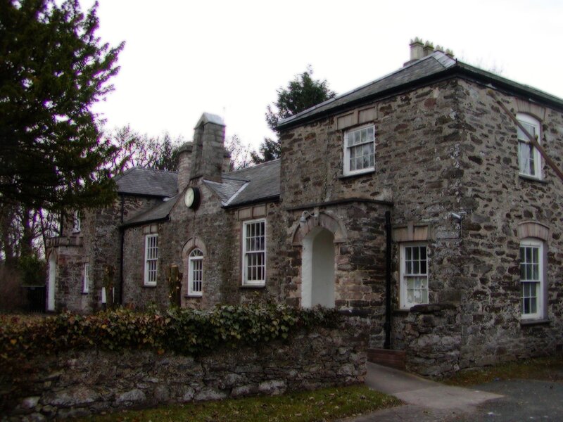 Stone House with Clock