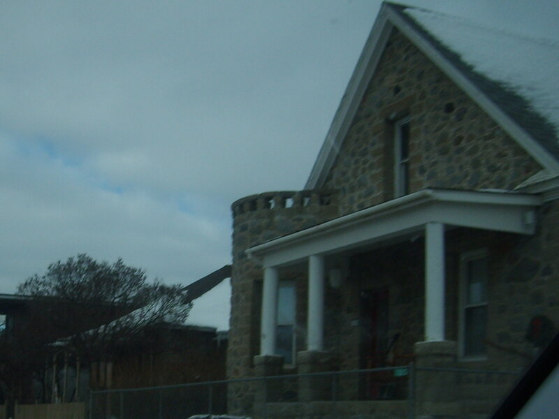 Stone House with Porch
