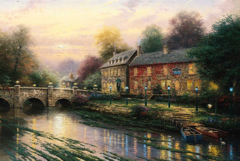 Stone Inn by River