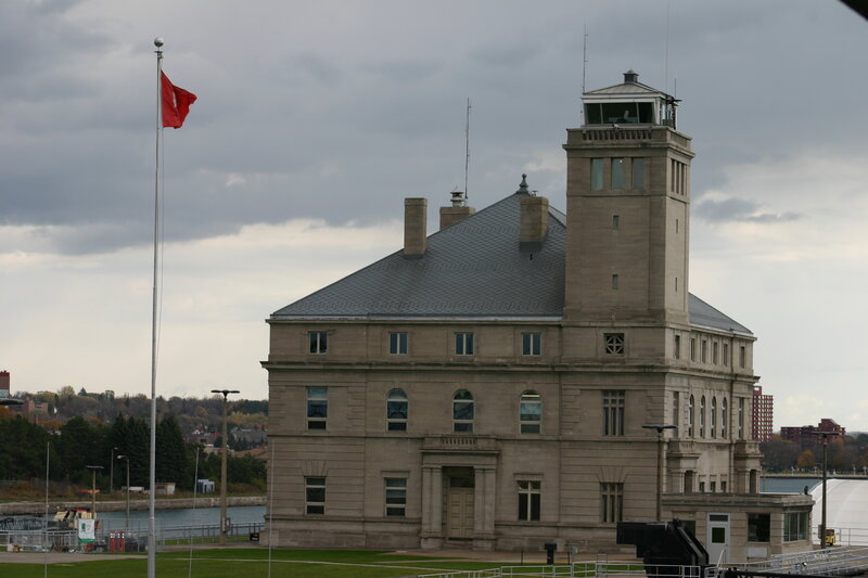 Stone Lighthouse Building