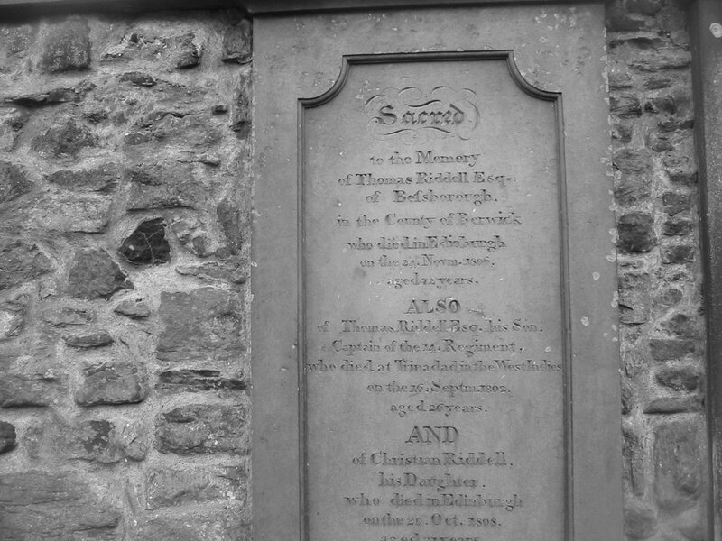 Stone Memorial Plaque — Black