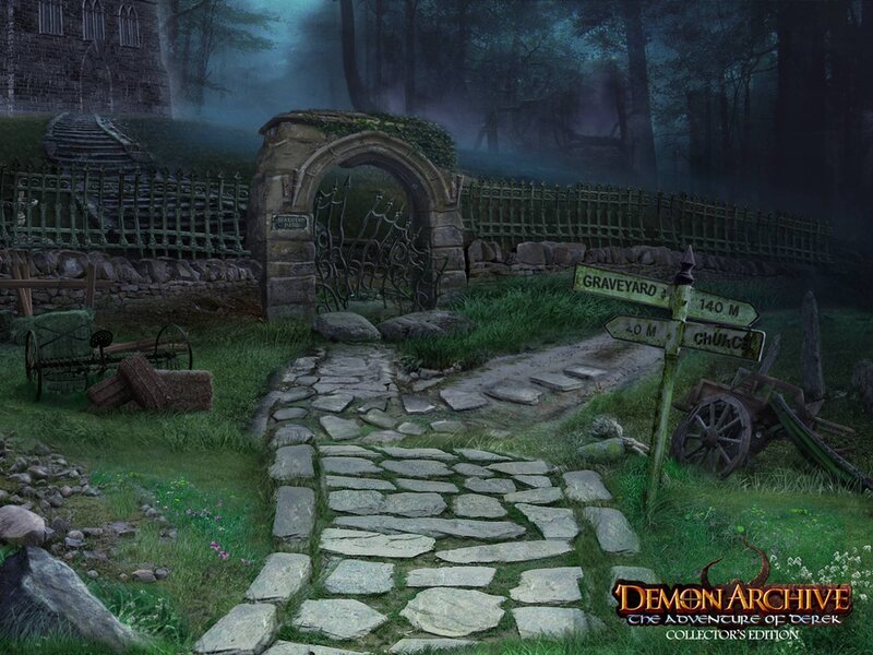 Stone Path to Graveyard