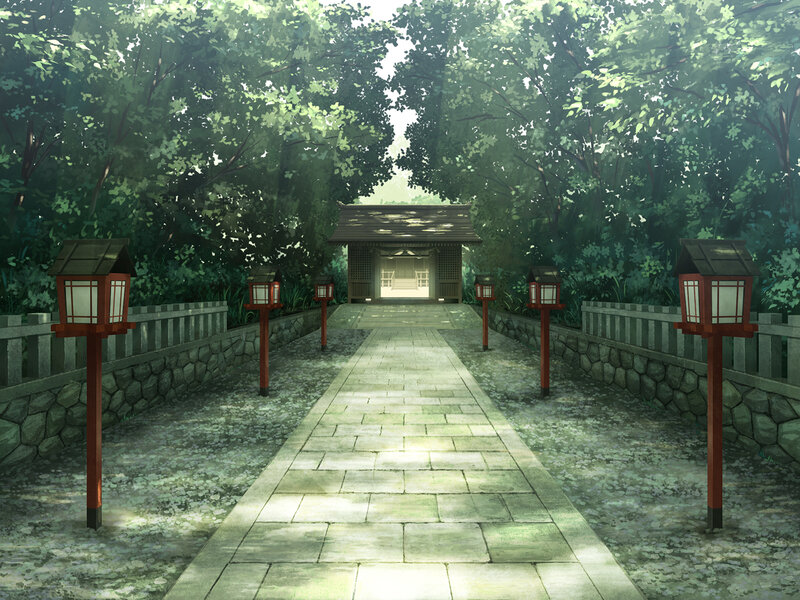 Stone Path to Shrine