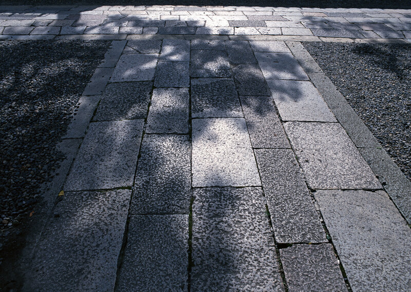 Stone Path with Shadows