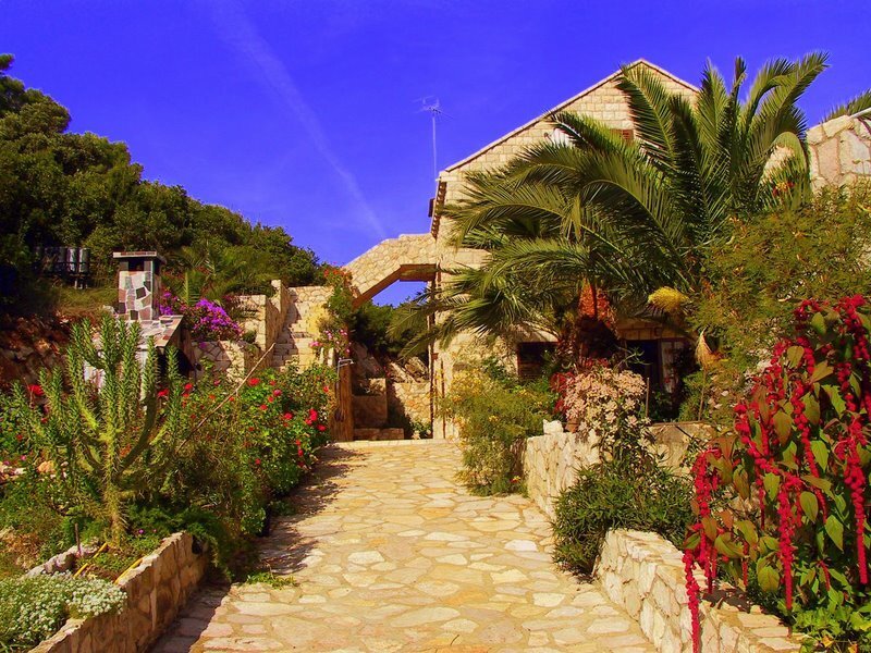 Stone Pathway to House