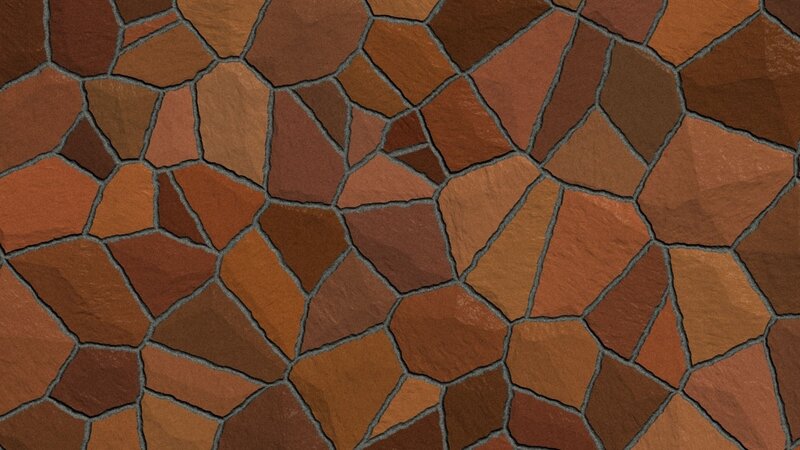 Stone Pavement Texture — Brown