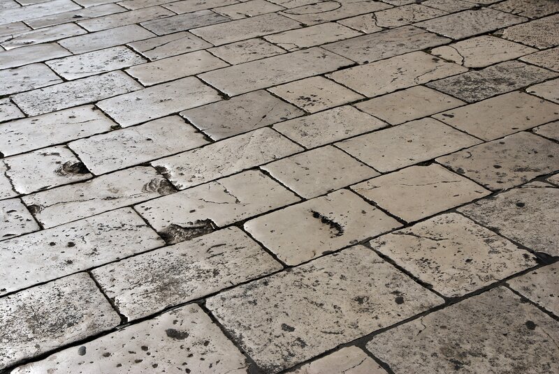 Stone Pavement Tiles — Gray