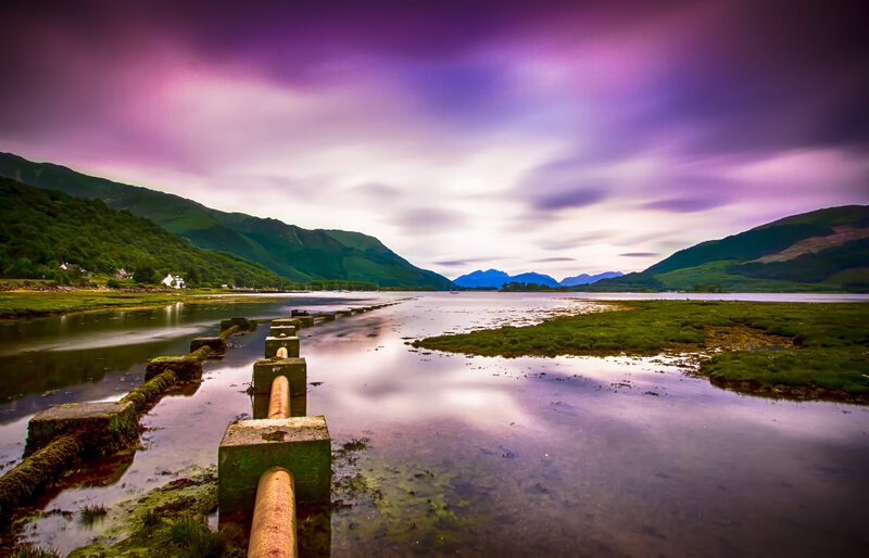 Stone Pier in Wetlands
