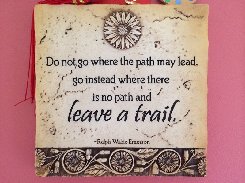 Stone Plaque with Quote