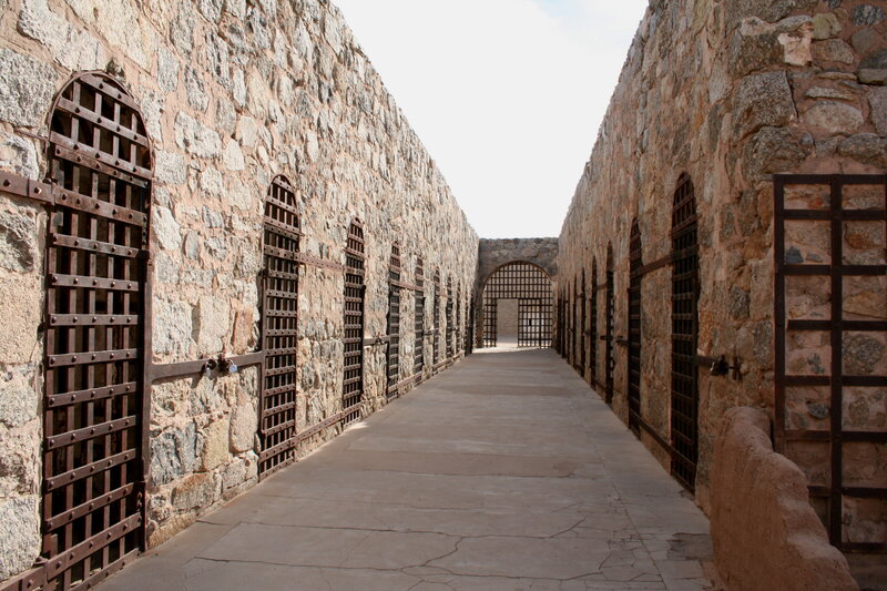 Stone Prison Corridor