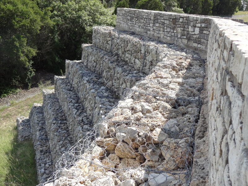 Stone Retaining Wall