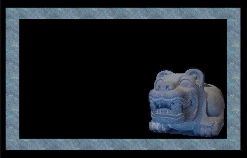 Stone Sculpture of a Beast