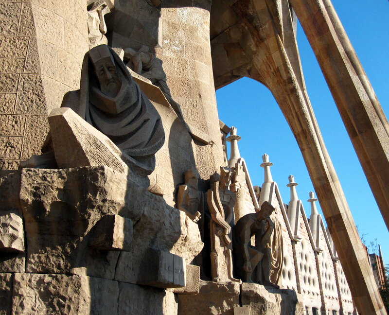 Stone Sculptures on Building