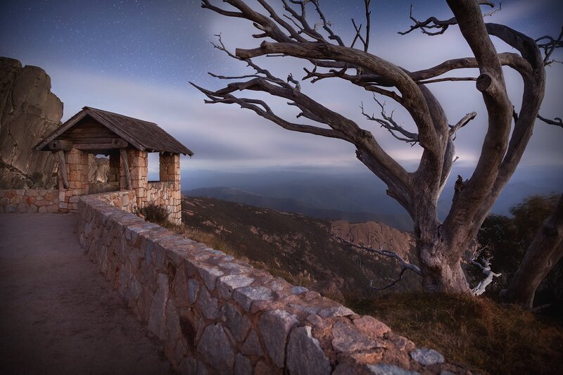 Stone Shelter on Mountain