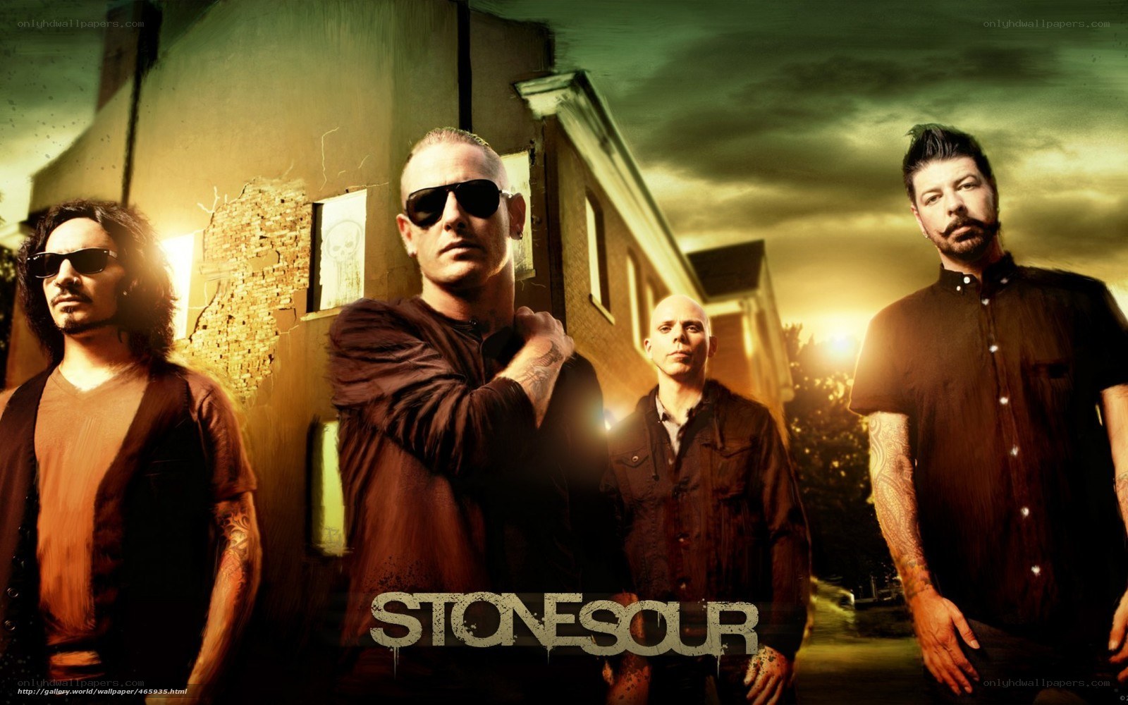 Stone Sour band portrait