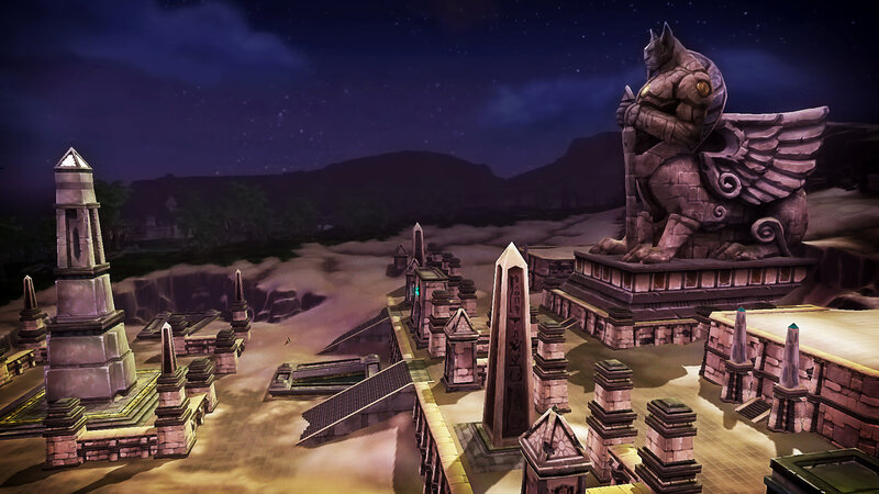 Stone Sphinx Statue