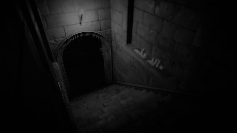 Stone Staircase and Archway