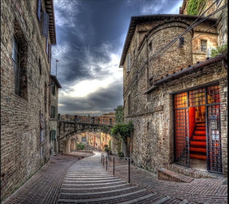 Stone Staircase in Old Town