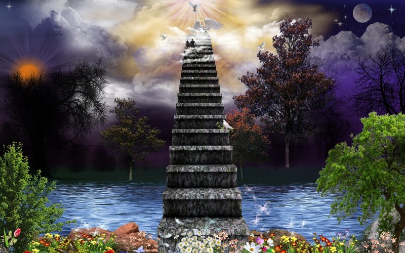 Stone Staircase to Heaven