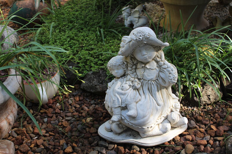 Stone Statue of Children