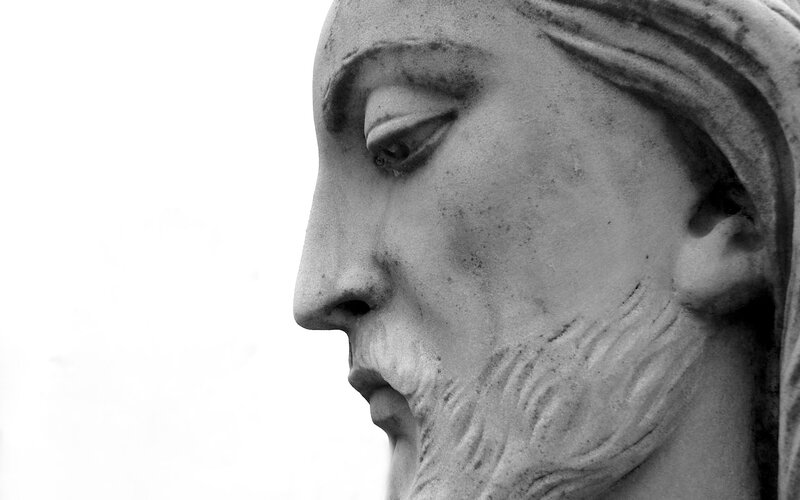 Stone Statue of Man