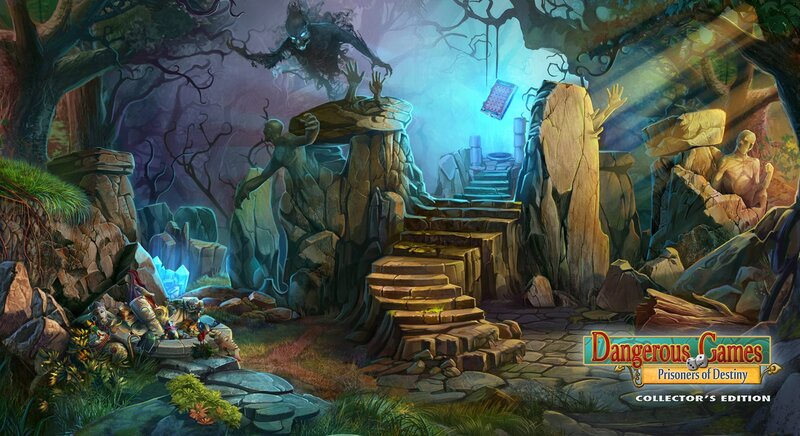 Stone Statues in Cave