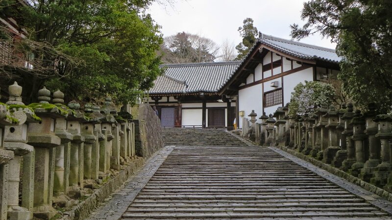 Stone Steps and Temple