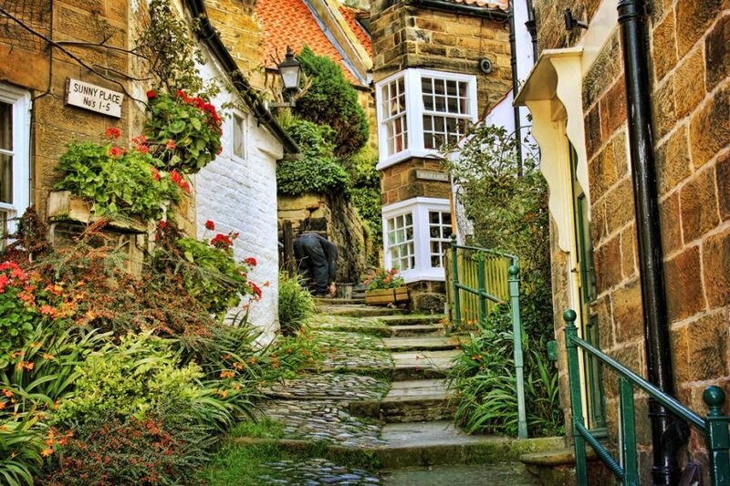 Stone Steps in Alley
