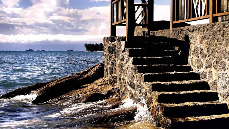 Stone Steps to the Sea — Blue
