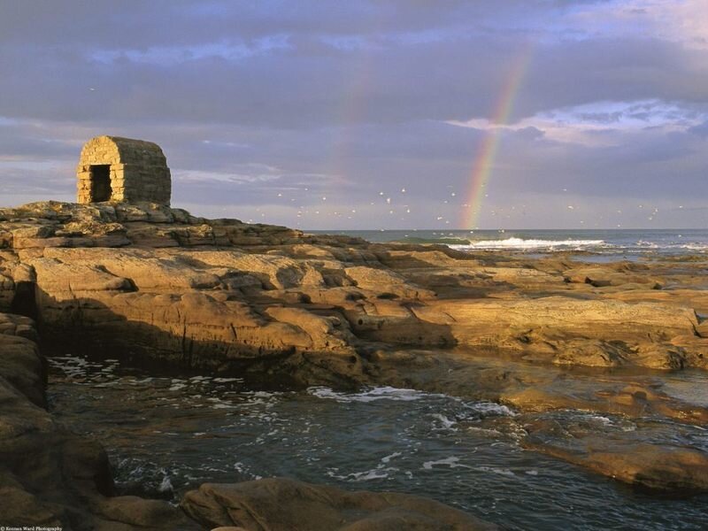 Stone Structure on Rocks