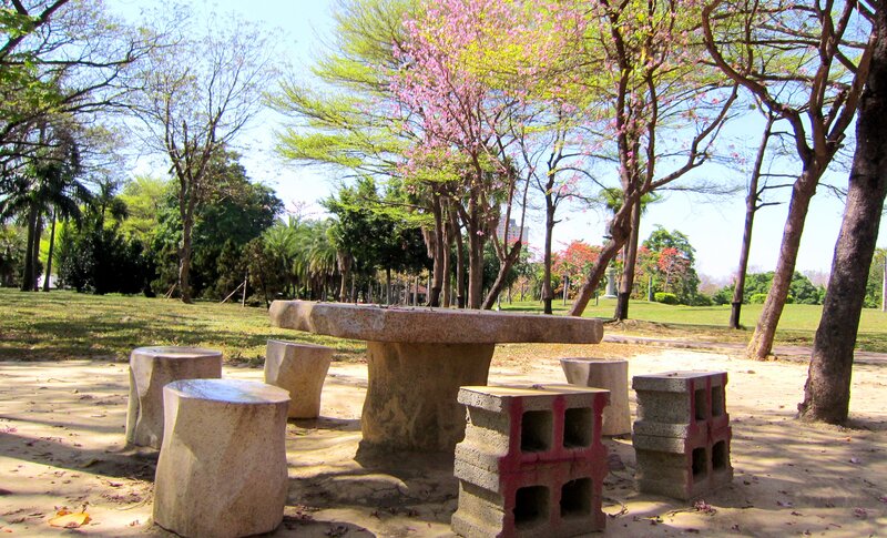 Stone Table and Benches