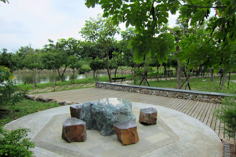 Stone Table in Park