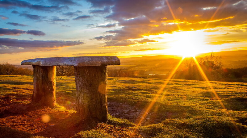 Stone Table on Hill