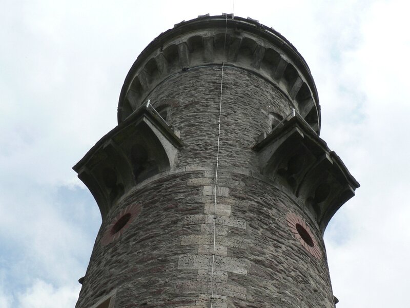 stone tower against sky