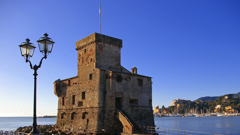 Stone Tower by the Sea