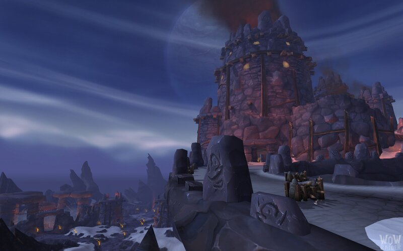 Stone Tower in Ruins