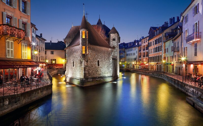 Stone Tower on Canal