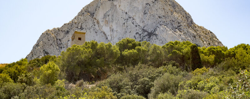 Stone Tower on Hillside