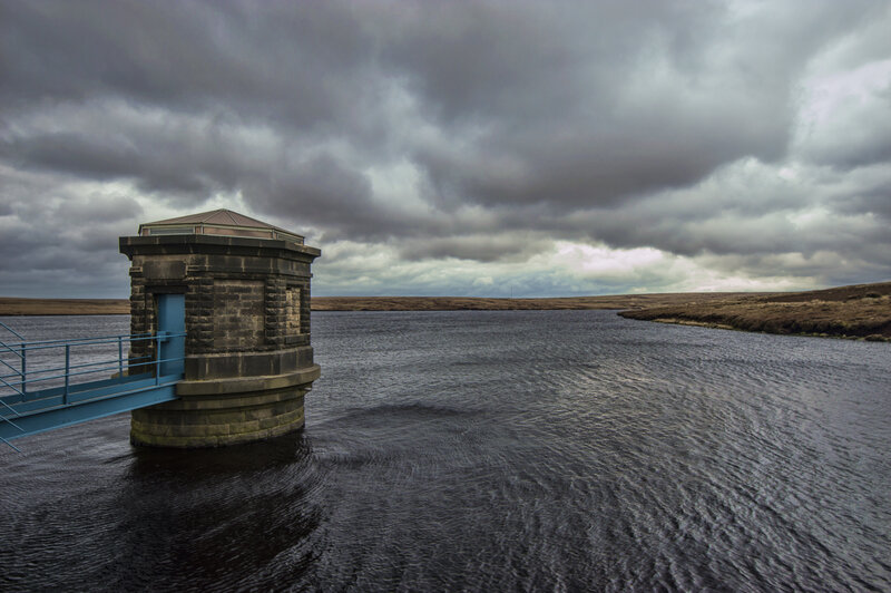 Stone Tower on Reservoir