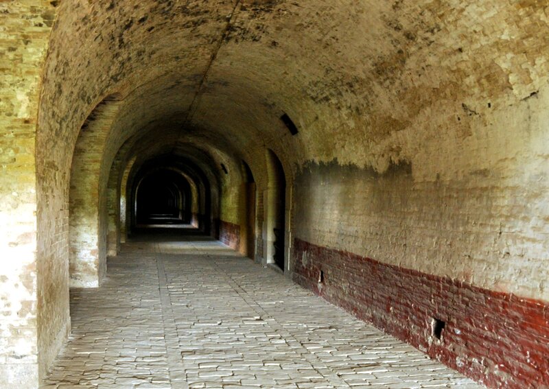 Stone Tunnel Corridor — Brown
