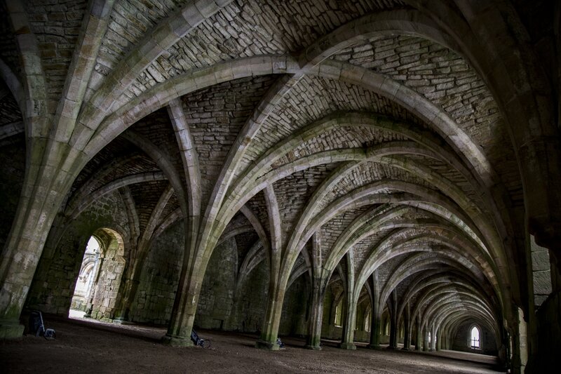 Stone Vaulted Ceiling — Gray