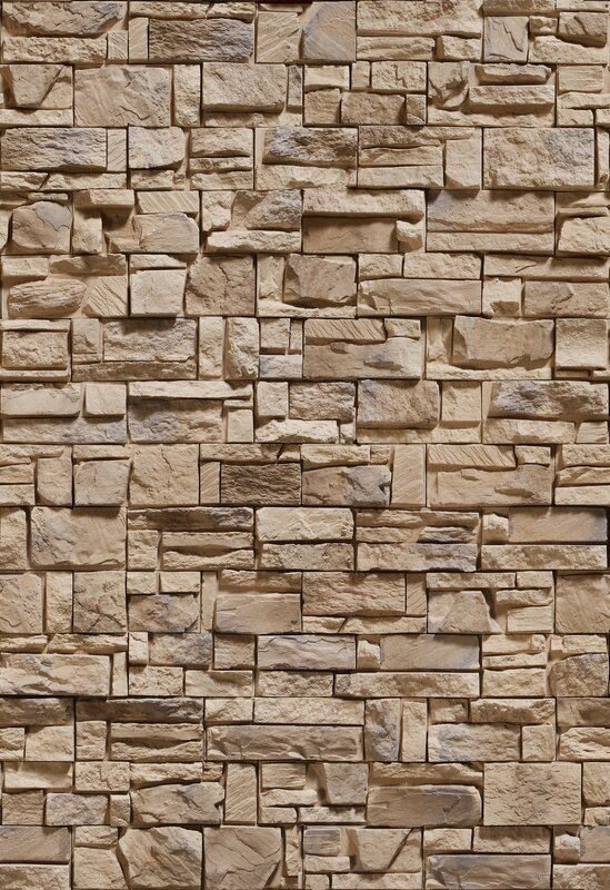 Stone Wall Texture — Beige, Neutral, Photograph, Stones, Brown