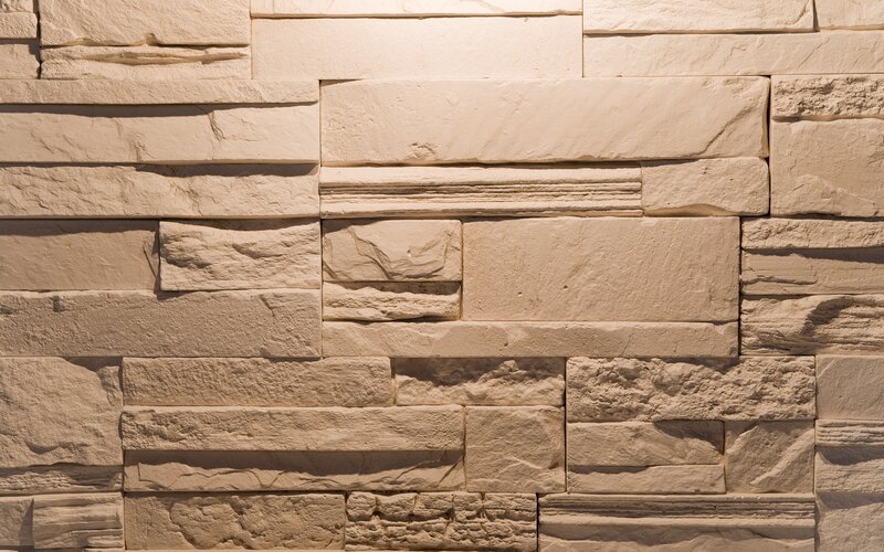Stone Wall Texture — Beige, Neutral, Photograph, Stones