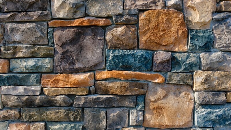 Stone Wall Texture — Brown, Neutral, Afternoon
