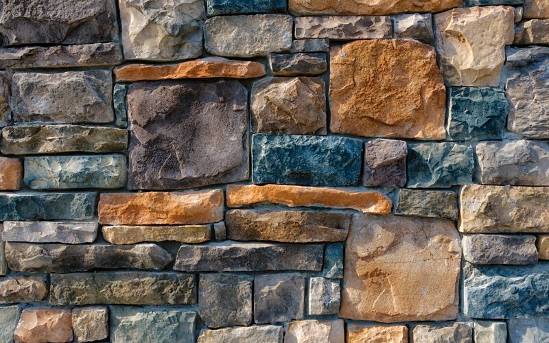 Stone Wall Texture — Brown, Neutral