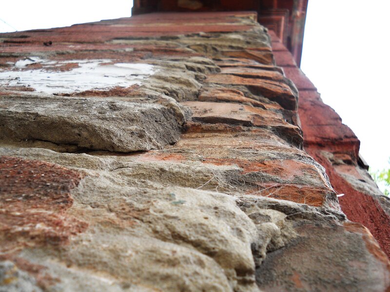 stone wall texture close-up